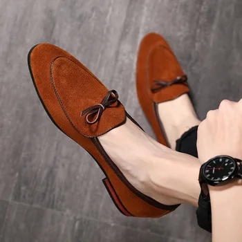

Explosion models classic brand designer fashion trend wear resistant low low solid color simple matte comfortable wild shoes men