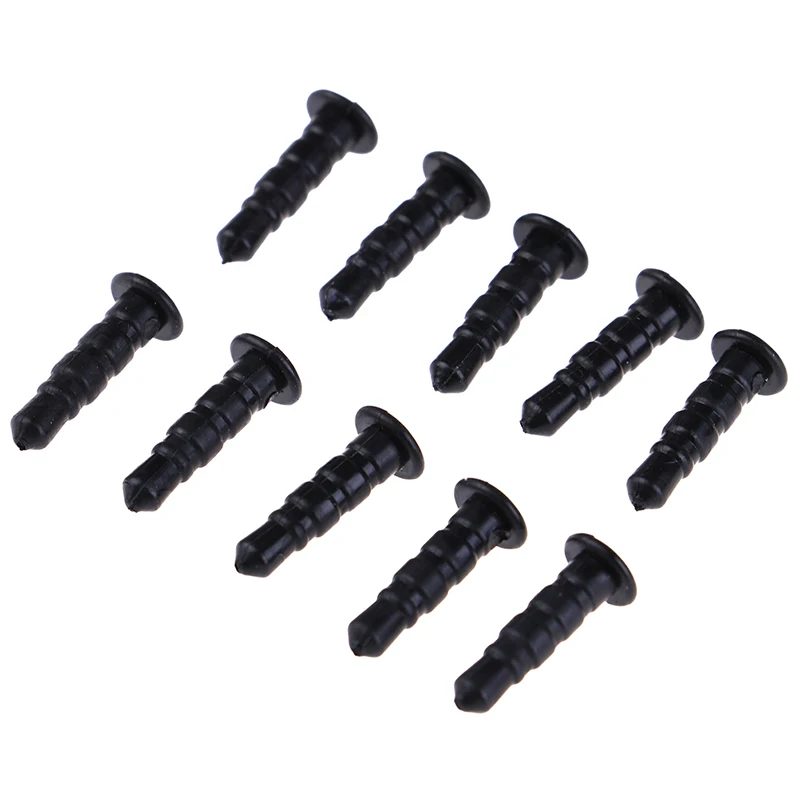 10pcs 3.5mm Earphones Phone Accessories DIY Phone Pendant Parts For Iphone For Samsung Dustproof Plug Caps Plastic Dust Plug