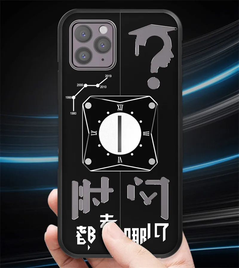 Противоударный защитный чехол для iPhone 11 чехол Роскошный Металлический Xr чехол механический чехол для iPhone 7 8 Plus X Xr Xs Max 11 Pro Max Funda