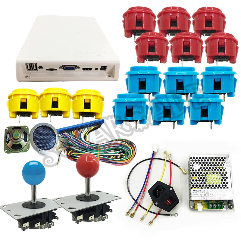 HDMI 1660 в 1 Jamma PCB игровая коробка DIY Аркадный Игровой Набор happ джойстик Переделанный OBSF-30 Кнопка питания jamma провод