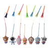 5Pcs Golf 83mm Multicolor Plastic Tee With PVC 3D Cartoon Pattern Golf Ball Holder Prevent Loss Golf Rubber Tee Golf Accessories 1