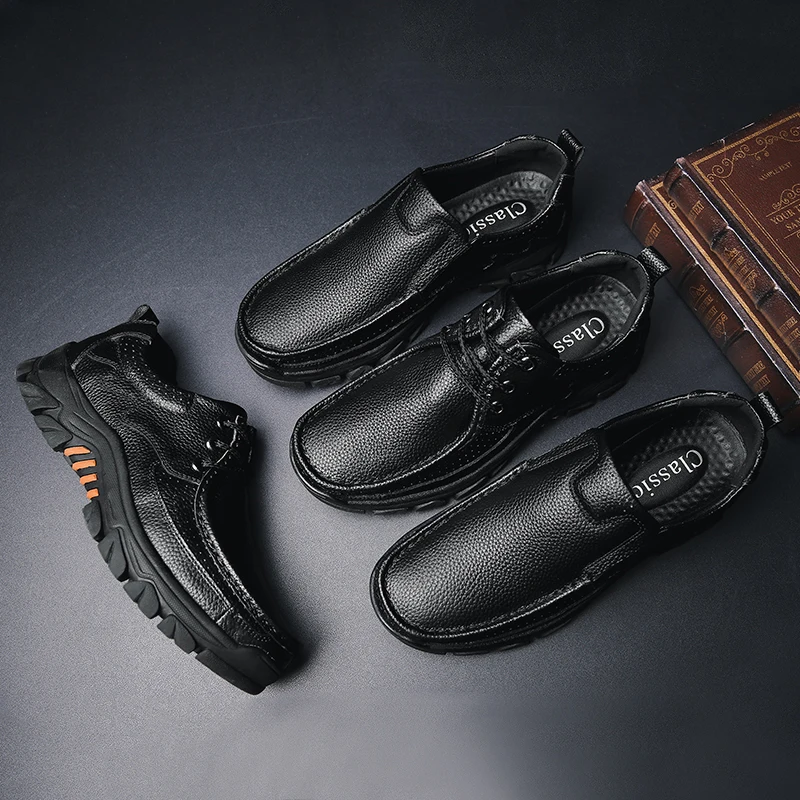 Модная брендовая дизайнерская обувь; Мужская обувь высокого качества; черные мужские повседневные лоферы из натуральной кожи; мужская обувь на шнуровке