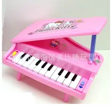 Kitty Cat пианино светильник в комплекте светильник музыкальным и мультипликационным принтом «игрушек маленькие пианино электронная клавиатура Развивающие детские игрушки