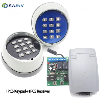 

433MHZ Wireless Wall Keypad for garage/swing/sliding gate opener/wireless keypad switch with receiver