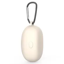 Solid Color Protective Cover Silicone Case for 1More E1026BT-I TWS Earphones