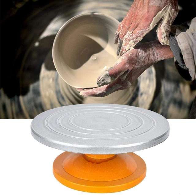 Rotate Turntable Sculpting Wheel Pottery Banding Wheel Revolving Cake Stand  - AliExpress