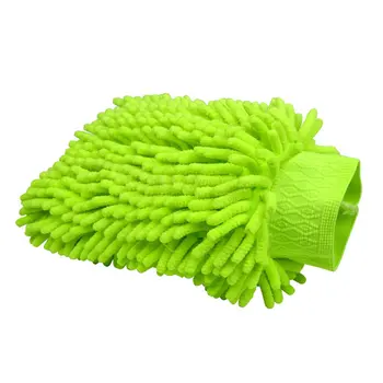 

Car Wash Glove Double-side Premium Chenille Microfiber Wash Mitt Glove Car Cleaning Glove Lint Scratch Free Regular Size
