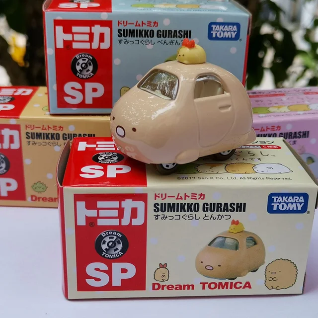 Tomic Car 1:50 MINI Sumikko Sumikkogurashi YURI YOKOMIZO Plastic Diecast Children's Toys Metal Model Bus Car Anime Peripheral 3