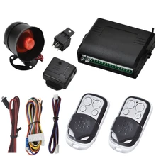 12 V araba hırsız alarmı seti araç elektronik alarm sistemleri ve güvenlik hırsız alarmı hızlı kargo