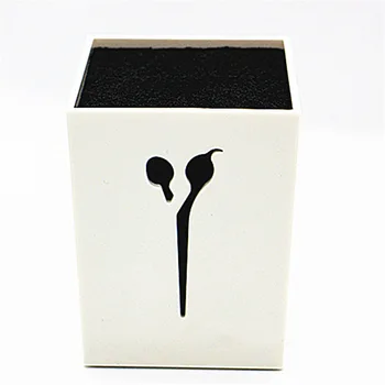 

Hot Barber Hair Scissor Stand Case Acrylic Salon Pet Groomer Hair Clips Storage Box Pot Hairdressing Tools Scissors Holder CNT 6