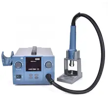 Бесщеточный паяльной станции горячий воздух пистолет ЖК-дисплей паяльная станция 100-450 градусов с 4/6/9 мм сопло AU 220V пневматические инструменты