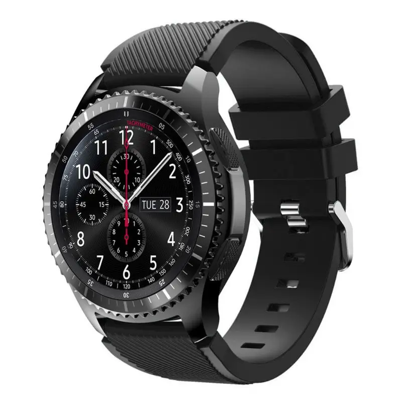 

Soft Silicone Replacement Watch Band Wrist Strap Sport Watch Bracelet Belt For Samsung Galaxy Watch 46MM/Samsung Gear S3