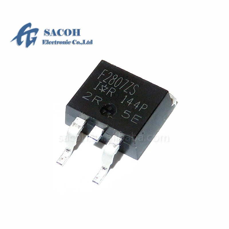 Nuevo Original 10 unids/lote IRF2807ZSPBF IRF2807ZS F2807ZS o IRF2807ZLPBF IRF2807ZL F2807ZL-263 75A 75V 13Ohm mosfet de potencia