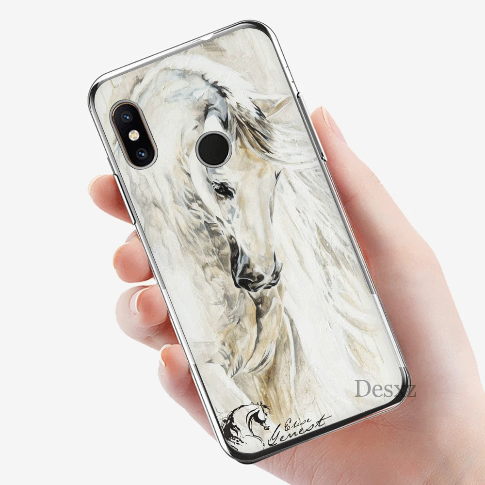 11 Чехол для телефона для Xiaomi mi CC9 CC9E 9T mi x 2 S, 6, 8, 9, SE A1 A2 5X 6X макс 3 A3 Pro Lite чехол конь перламутровая втирка для ногтей - Цвет: 11