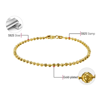 Bracelet de perles d'Or ou d'Argent 2