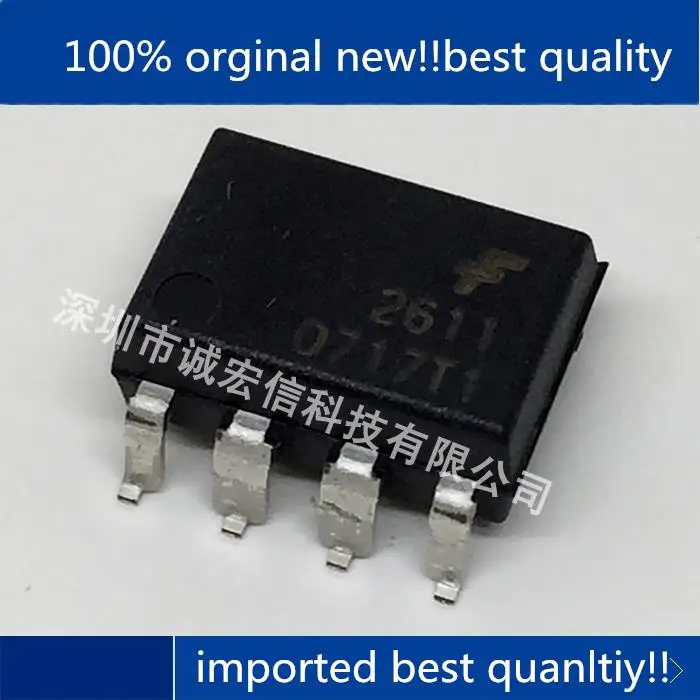 

10 шт., 100% оригинальные новые фотообои HCPL2611S SOP-8