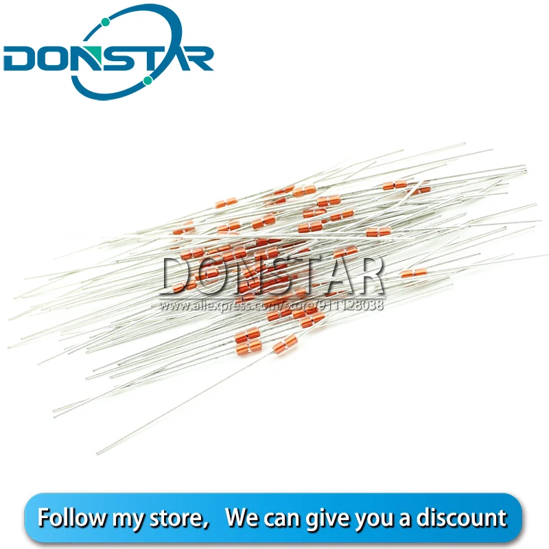 20PCS Thermal Resistor NTC MF58 3950 B 5% 1K 2K 5K 10K 20K 50K 100K 200K 500K 1M 1/2/5/10/20/50/100/K Ohm R Thermistor Sensor |
