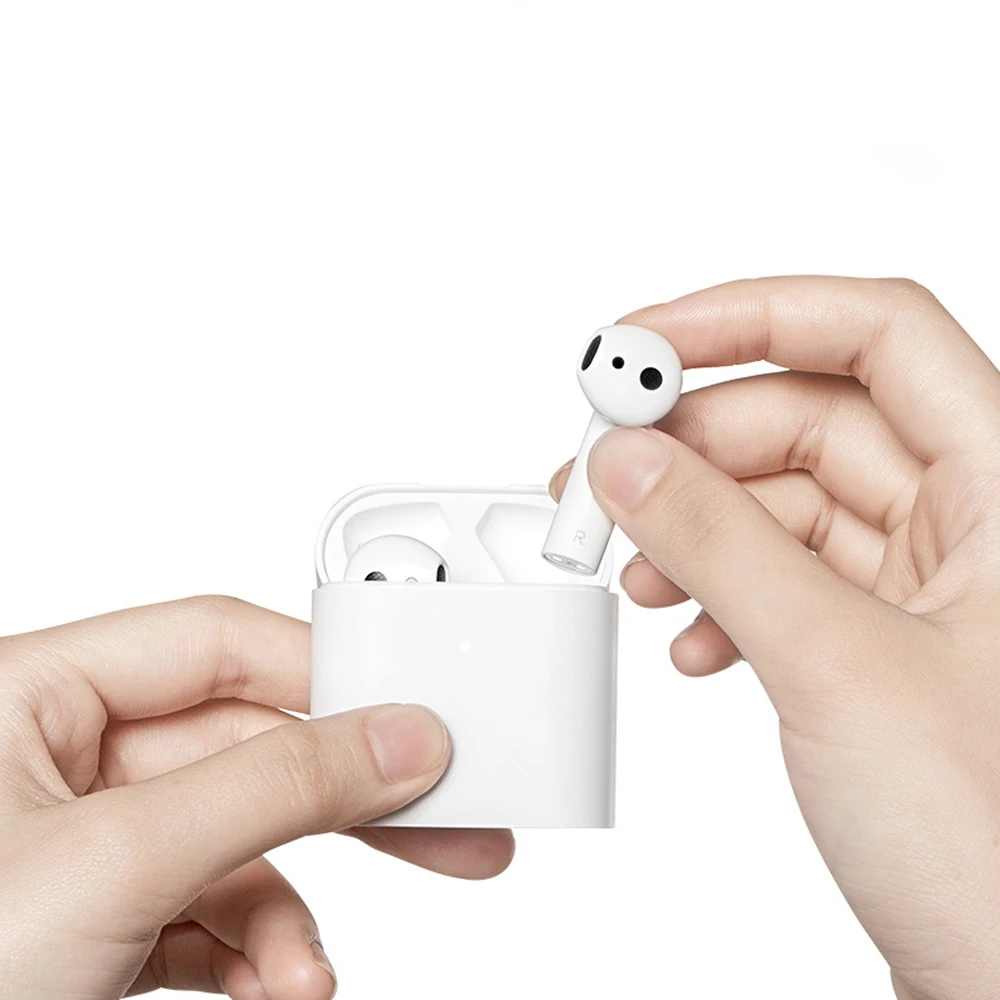 Оригинальные Xiaomi Air TWS Airdots Pro Наушники Bluetooth гарнитура стерео ANC переключатель ENC