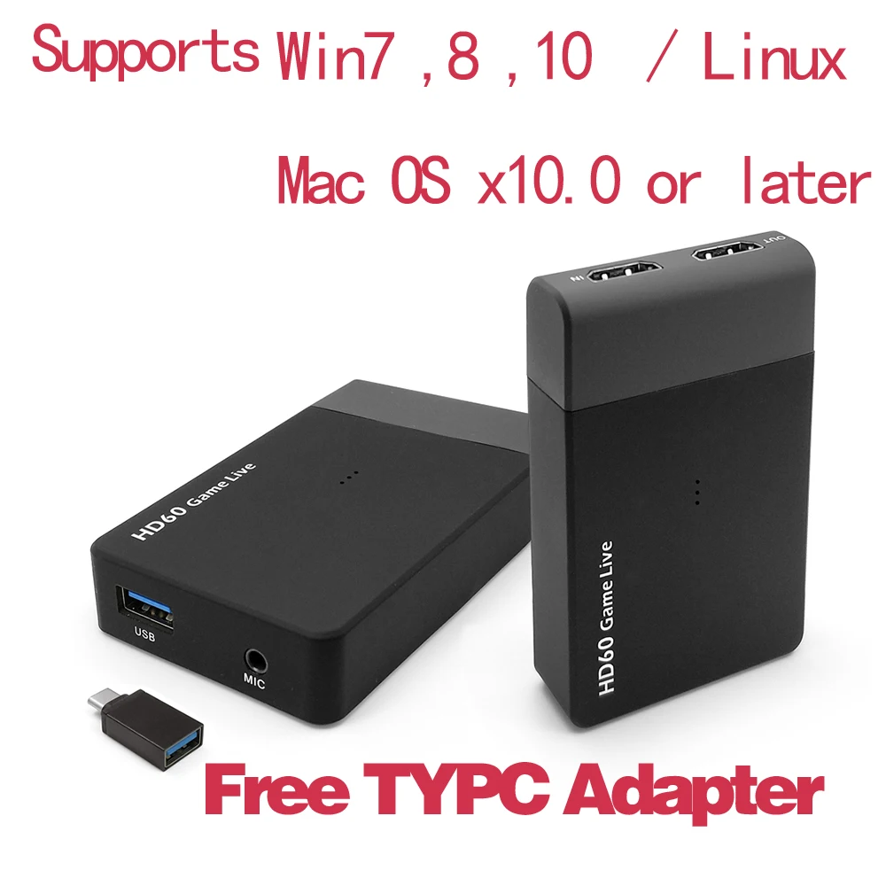 Готовый запас EZCAP 261M 1080P HDMI телефон игра HD видео Захват Box Grabber для XBOX PS4 TV STB Запись