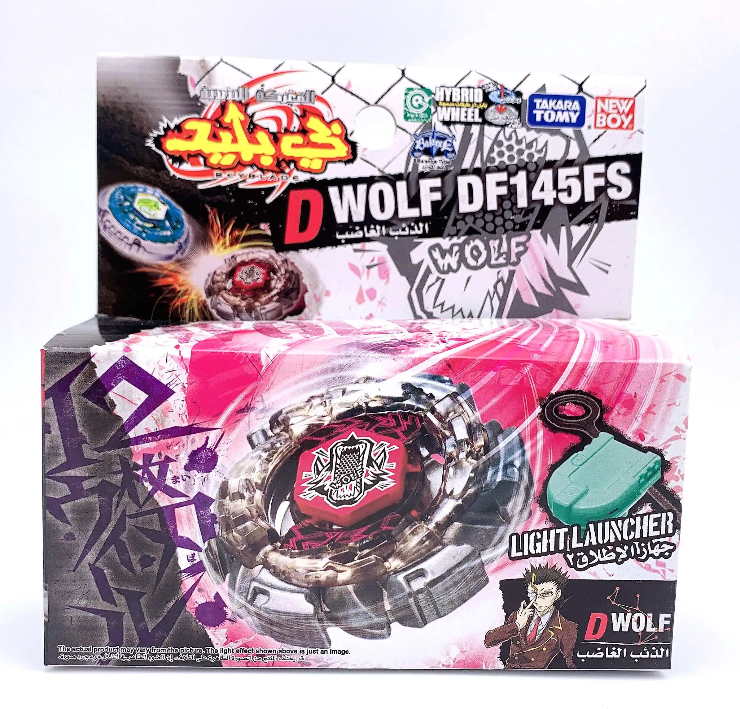 

TAKARA TOMY BEYBLADE MFB BEYSCOLLECTOR METAL FIGHT FUSION MASTER ORIGINAL Dark Wolf DF145FS (BB29) middle east japan version