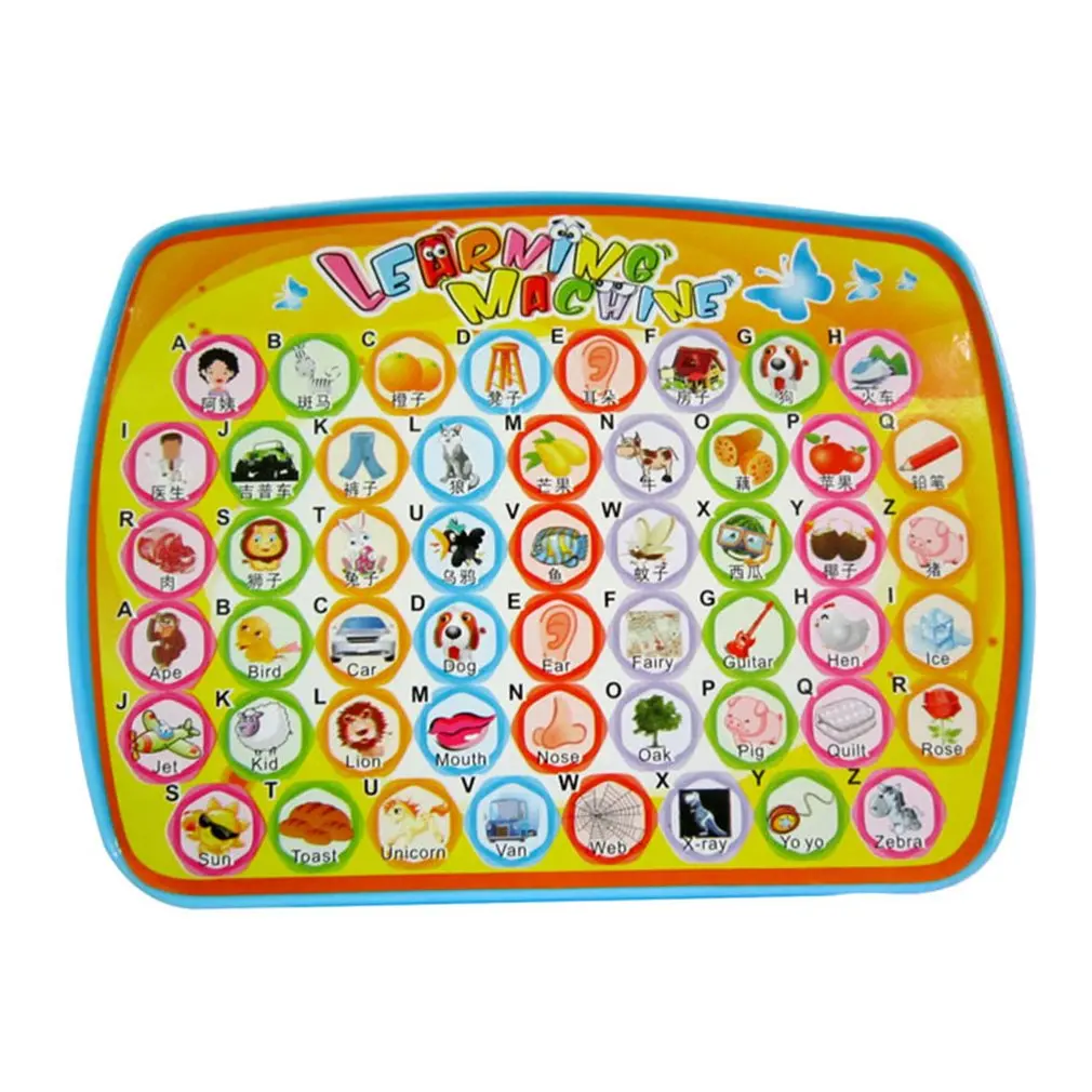 Multifunctional Bilingual Learning Machine for Kids Baby Early Educational Toy Kids Computer Toy Children Gift Developmental Toy Multifunctional Bilingual Learning Machine for Kids Baby Early Educational Toy Kids Computer Toy Children Gift Developmental Toy