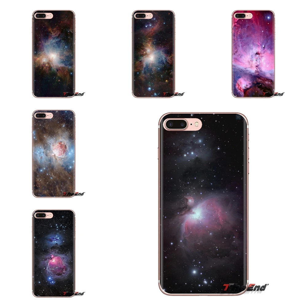 Orion Nebula прозрачные мягкие чехлы для samsung Galaxy S3 S4 S5 мини S6 S7 край S8 S9 S10 Plus Note 3 4 5 8 9 |