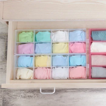 

Household plastic wardrobe underwear storage box drawer underwear finishing box socks storage box cosmetics jewelry storage