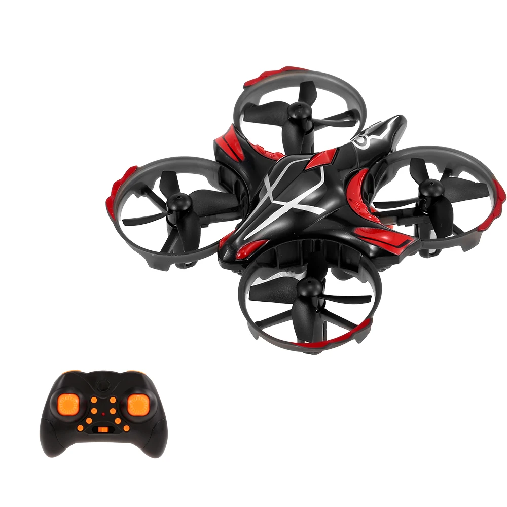 H56 TaiChi Mini Drone Altitude Hold интерактивный; ИК управление жестами RC Квадрокоптер для детей начинающих - Цвет: Черный