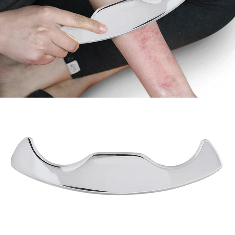 Gua Sha массажер 304 Нержавеющая спа доска стальной скребок физиотерапия свободные