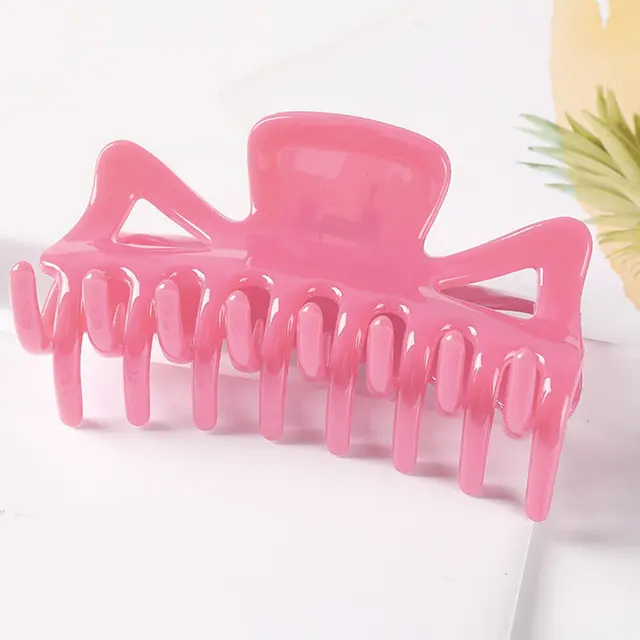 1PC Barrettes  Hair Claw For Women Acrylic Hairpins Hair Crab Claws Girls Make UP Washing Tool Accessories Women Hair Clips 2021 56