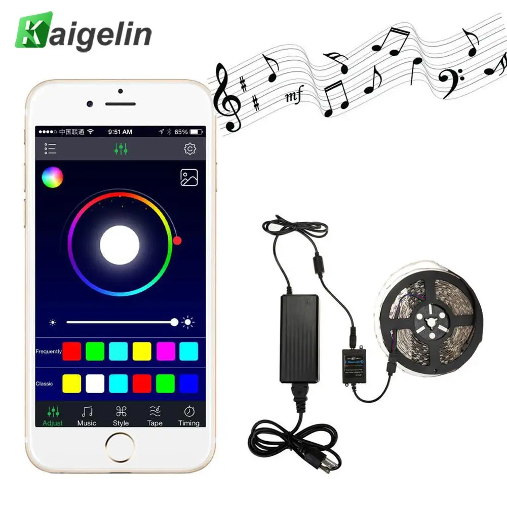 В продаже мини wifi RGB/RGBW контроллер полосы музыка контроллер Amazon Alexa Google Home телефон wifi контроллер для полосы света