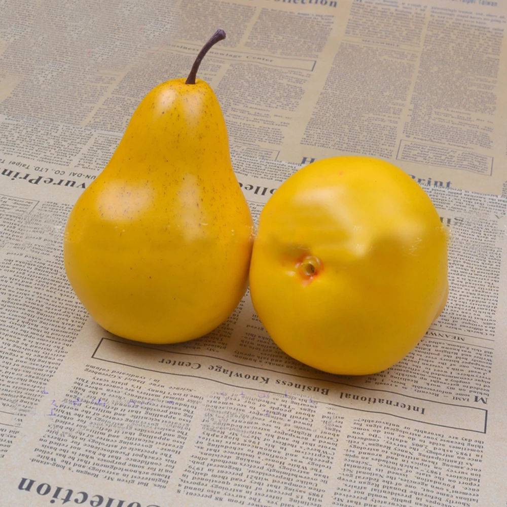 10pcs-9-5cm-8cm-mix-color-High-imitation-Fake-artificial-pear-Fruit-model-artificial-plastic-fake (2)