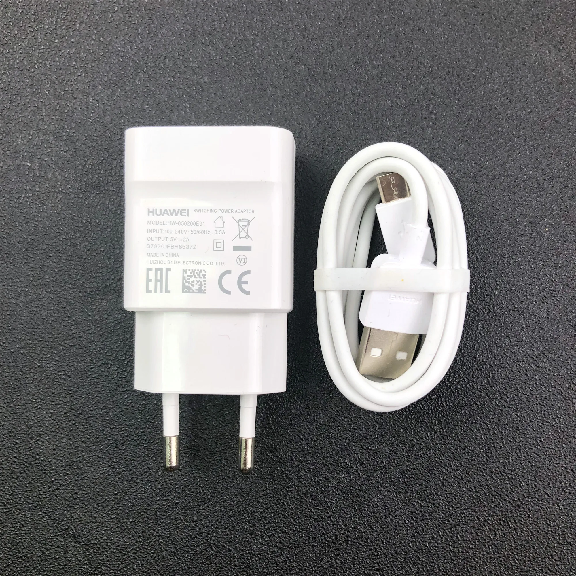 Оригинальное зарядное устройство HUAWEI EU 5V2A, зарядный адаптер, micro USB кабель для p8 p9 p10 lite mate 7 8 10 lite Honor 8x 7x y6 P Smart z