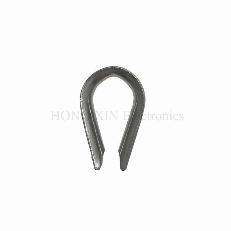 M1.5 Wire Rope Cable Thimbles 304Stainless Steel Non-rusting and anti-corrosion Wire rope ring