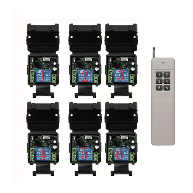 3000m DC 2V 24V 1CH 1 CH Wireless светодиодный светильник с дистанционным управлением Switch