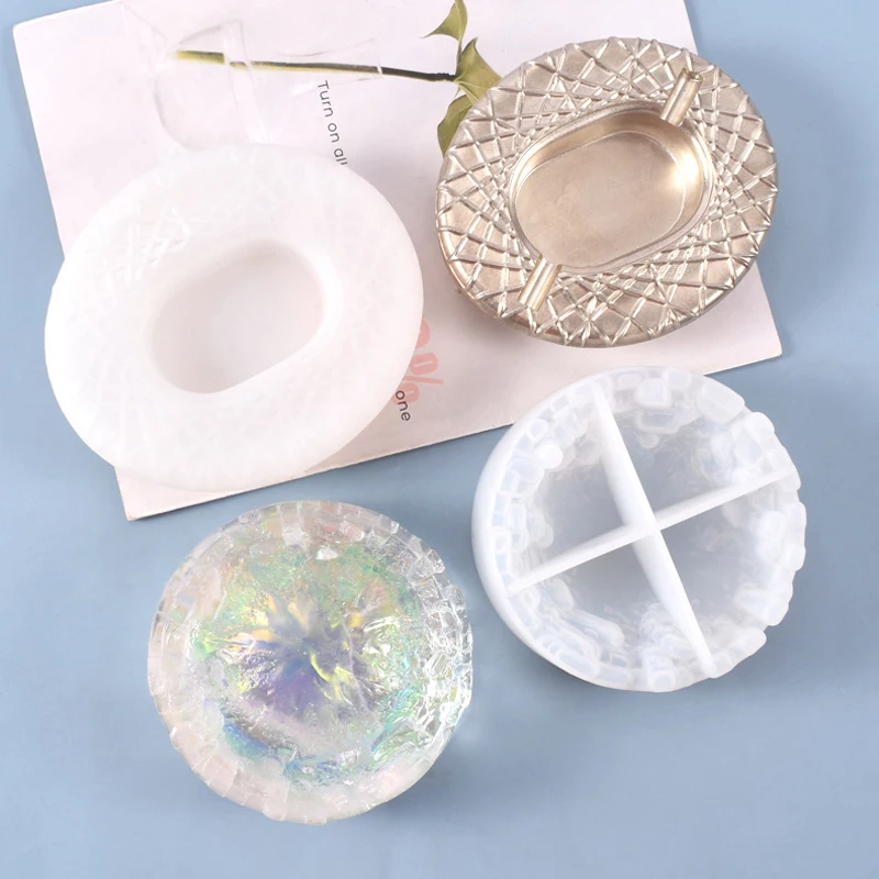 Resin Ashtray Mold Nest Shape Ashtray Resin Molds DIY Hot Spring