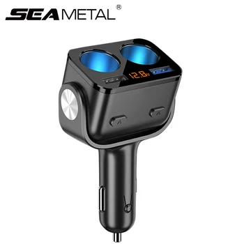 

Car Cigarette Lighter Socket Splitter Charger Dual USB QC 3.0 Quick Charge 12V Auto Cigarette Lighter Sockets Power Adapter Plug