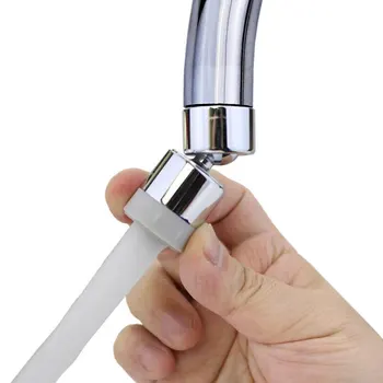 

2-Flow Kitchen Sink Aerator 360-Degree Swivel Faucet Water Saving Faucet Extender for Home Bathroom FPing