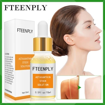 

FTEENPLY Astaxanthin Facie Serum Hyaluronic Acid Whitening Anti-dark Spot Moisturizing Essence Repair Damag Skin After Sun Care