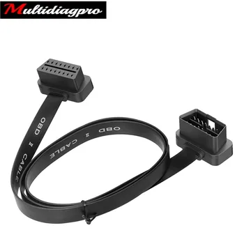 

FOXWELL OBD2 OBD II Converted Cable for F-lat 16Pin Male to Female Diagnostic Extension Cable for Bluetooth Wifi ELM327 Readers