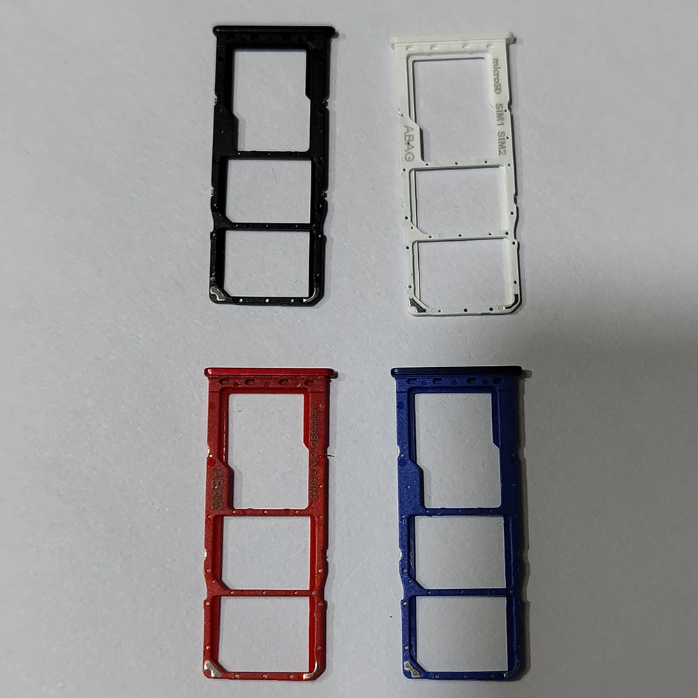 For Samsung Galaxy  A21S A217 Sim Card Tray Slot Holder Adapter Socket Repair Parts