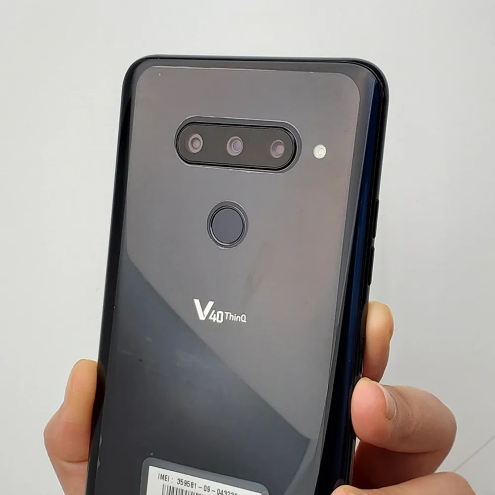 backmarket phones Original LG V40 ThinQ V405UA 6.4" 6GB RAM 64GB ROM Octa Core NFC Snapdragon Unlocked US Version 4G LTE Smart Phone Cellphone second hand iphone