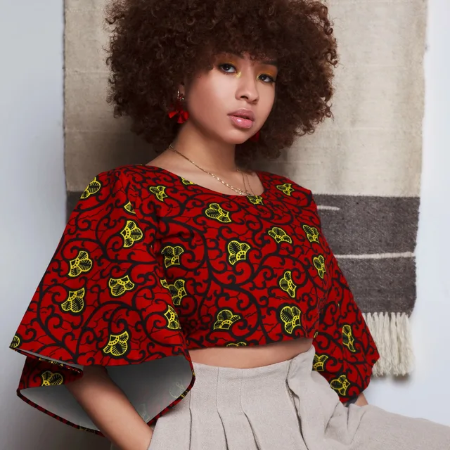 Abimbola sexy Crop Tops women