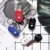 Беспроводной Свисток Key Finder Светодиодный Фонарик Электронный Противоугонный Эллипс Key Search Anti-Lost Remote Keyfinder Wallet Locator