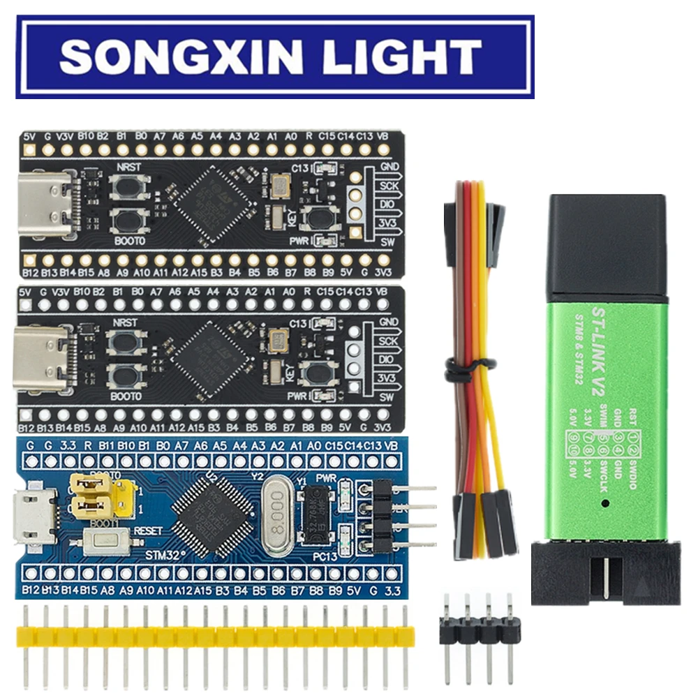 10 шт. STM32F401 STM32F411 макетная плата V3.0 STM32F401CCU6 STM32F411CEU6 STM32F4 обучения доска ST-LINK V2