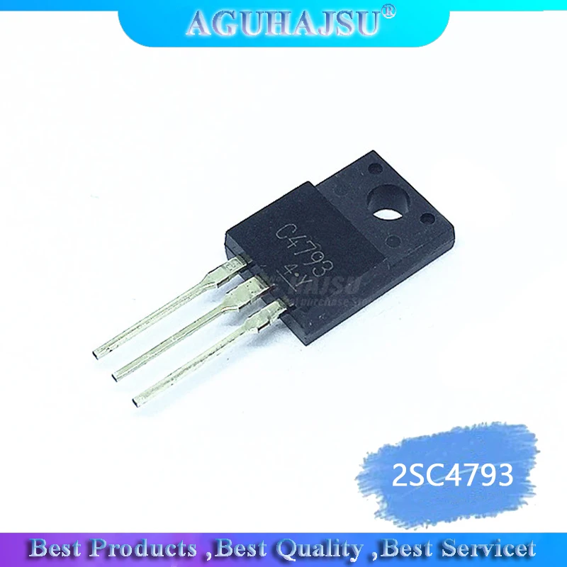 10 шт. 5 пар 2SC4793 TO220 2SA1837 TO-220 C4793 A1837 230V 1A каждый оригинальный и новый | Электронные