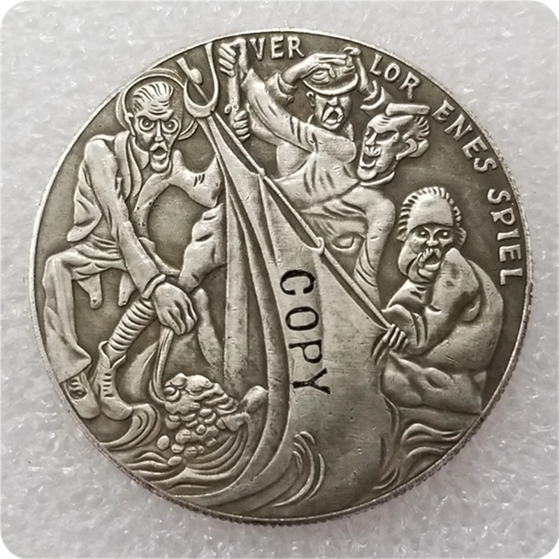 Тип#6_1917 Карл Гетц Германия копия монеты