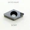 Diamond Dcmt 070204 aluminium cnc insert Dcmt11t304 external turning tool lathe for processing aluminium brass ► Photo 1/6