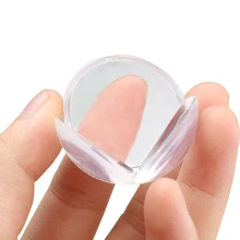 1/2 шт утолщенная Защитная угловая Накладка для детей, силиконовая защитная пленка для стола, угловая кромка, Силиконовая защита для детей