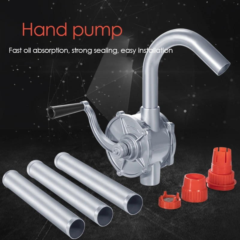 Новый ручной насос 32 мм большой барабан ротационный масляный топливный бак